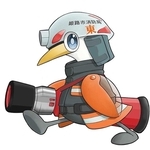 姫路東消防署の公式キャラクター「しらさぎ隊長Ｂｕｄｄｙ（バディ）」（同消防署提供）