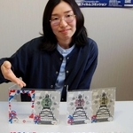 公認キャラクターがコラボする姫路城の御城印３種とフレーム＝姫路市本町、姫路観光コンベンションビューロー