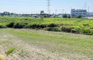 道の駅姫路（仮称）の建設予定地＝姫路市飾東町豊国