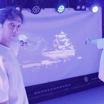 大衆演劇を中心にしたイベント「姫路座」を始める姫千之丞さん（左）と村上昭人さん＝姫路市駅前町