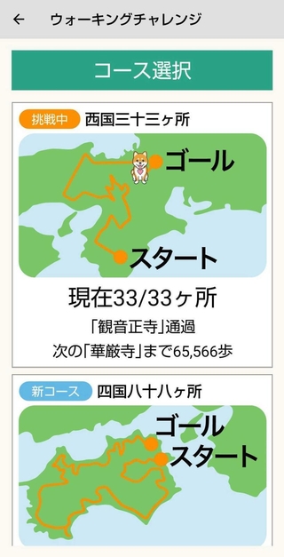 どこまで歩けたか。楽しみながら取り組める（姫路市高齢者支援課提供）