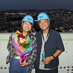 明石海峡大橋の頂上でいつか女性に告白を　7年越し、プロポーズの夢成就　姫路の本さん、西宮の堀江さんに