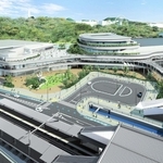 ２０２６年秋開業予定の「ひめじスーパーアリーナ」（姫路市提供）