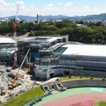 工事支える「脇役の誇り」　姫路の仮設資材リース業・マルイチ　県内外の大型建設に足場供給