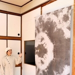 大作「日輪」を前に、思いを語る武田清園さん＝姫路市飾東町庄