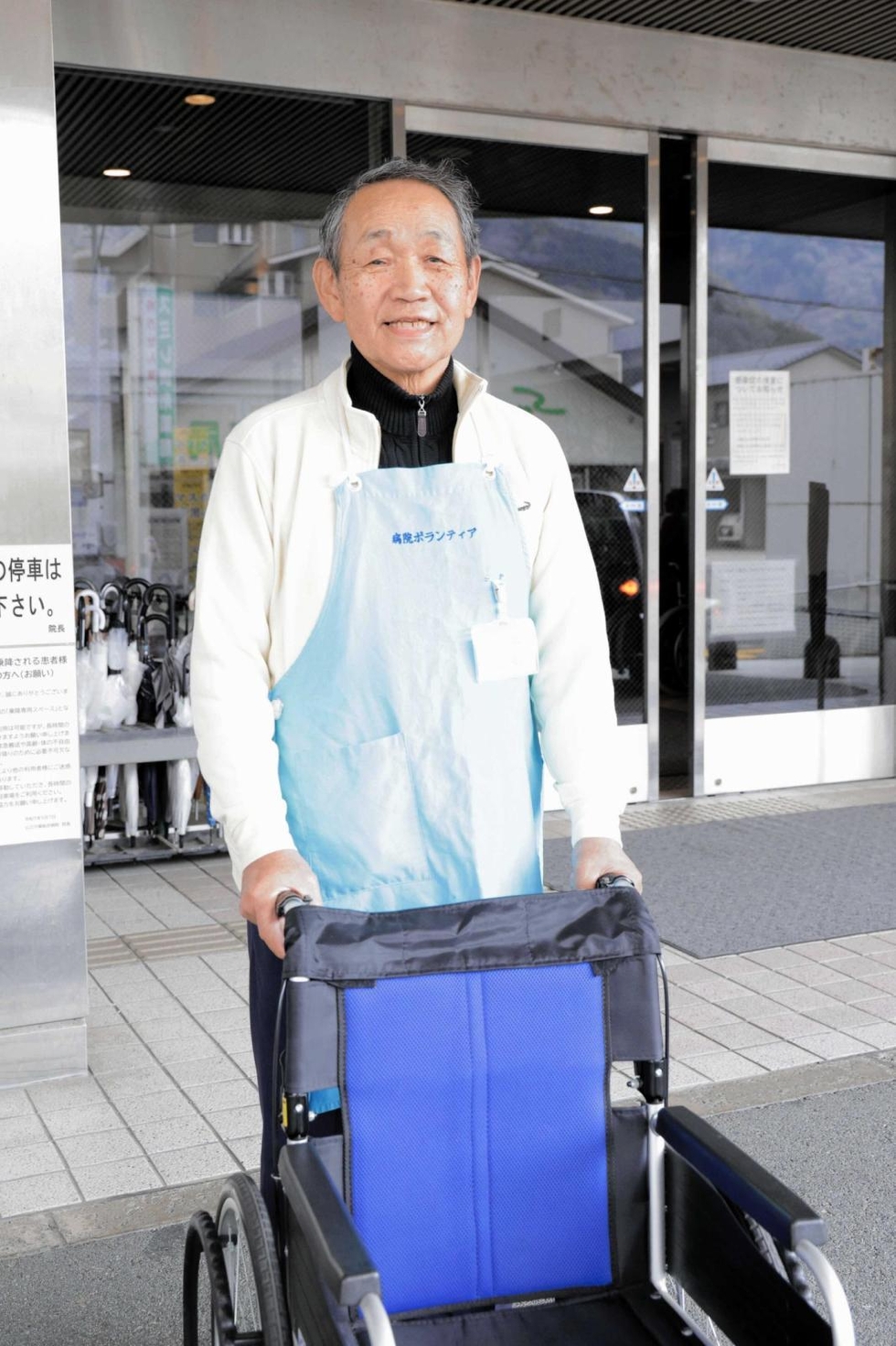 播磨びと＞院内奉仕、患者に寄り添う 病院ボランティア「めいちゃん