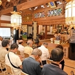 姫路空襲81年、鐘突き追悼、平和への祈り　城東町・真宗寺で「つどい」