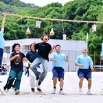 ＜家高Days＞6月6日　登校する日、あと125日　OBと競う体育大会
