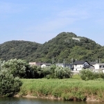 羽柴秀長が拠点を構えたとされる山崎山の遠景＝姫路市広畑区才から