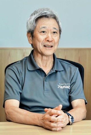 大和工業の小林幹生社長＝姫路市大津区吉美（撮影・中西幸大）