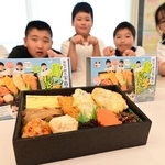 家島の恵み詰まった「新作のり弁当」　家島小とまねき食品、1年かけ開発　島の魅力を発信