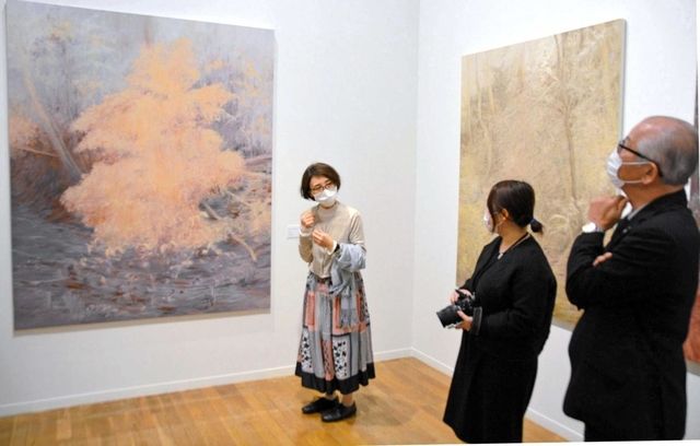 花や風景淡く描いた38点 画家・増田妃早子さん作品展 西脇 | 北播