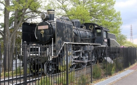 播磨中央公園に展示されているＳＬ＝加東市下滝野