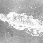 レイテ沖海戦で攻撃を受ける戦艦大和。正さんはこの空襲下にいた＝１９４４年１０月２５日（ＡＰ＝共同）