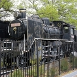 播磨中央公園に展示されているＳＬ＝加東市下滝野