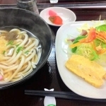 長年常連客に親しまれたリリハのうどん（北藤さん提供）