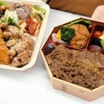 定価の半額で購入できる弁当＝西脇市役所