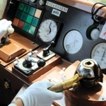 フラワ２０００の運転台（北条鉄道提供）