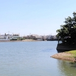 現在の小野翠光園付近。今は静かな風景が広がる