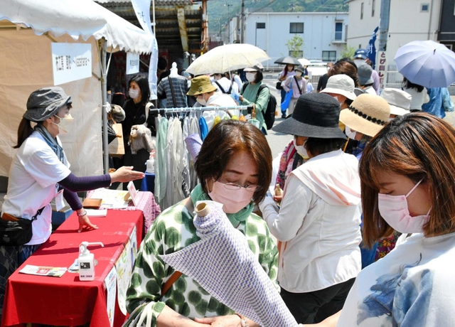 昨年５月に開かれた「播博」の様子＝西脇市内