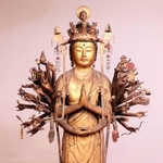 特別公開される木造千手観音立像（朝光寺西本尊）＝加東市教育委員会提供