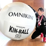 キンボールワールドカップの準優勝に貢献した岡亜寿美さん＝加東市東古瀬