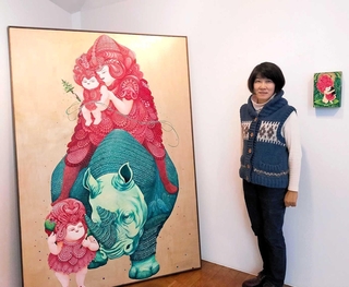 刑部人 渓流(塩原)サイズ、サムホール 17×23cm 三越美術部 ￼ 刑部人 渓流(塩原)サイズ、サムホール 17×23cm 三越美術部 ￼ 2024