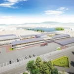 新中学校の外観イメージ図（加西市教育委員会提供）