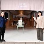 芸術の発表場所や特産品の直売所などとして貸し出すカサイガレージ＝加西市北条町北条