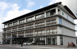 多可町役場＝兵庫県多可町中区中村町