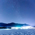 ｙａｍａｋａｚｕ１９６０さんの「霧の夜の星空」＝２月９日、多可町加美区