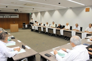 「国道１７５号西脇市バイパス整備促進期成協議会」の設立総会＝同市役所