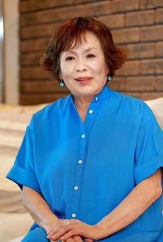 生まれ育った淡路島やこれまでの芸能生活などについて語る上沼恵美子さん＝大阪府内（撮影・笠原次郎）