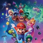 「ザ・スーパーマリオギャラクシー・ムービー」のチラシ