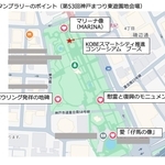 スタンプラリーのポイント