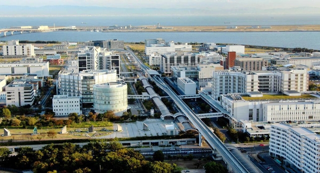 神戸市や兵庫県などが新たな研究開発拠点を整備する神戸医療産業都市＝神戸市中央区（資料写真）