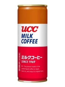 １０代目の「ＵＣＣミルクコーヒー」（ＵＣＣ上島珈琲提供）