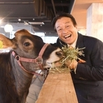 東京都千代田区、パソナグループ本社の大手町牧場（撮影・園田高夫）