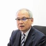 Ｅ・テックの吉田英一社長＝神戸市中央区港島