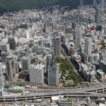 神戸市中心部＝２０２０年８月撮影