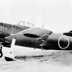 戦局の悪化を受け、水上機をもとに開発した局地戦闘機の紫電改（新明和工業提供）
