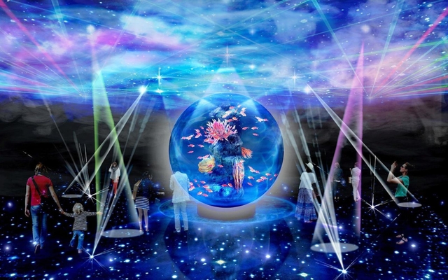 水族館「アトア」の「奇跡の惑星」ゾーンのイメージ（アクアメント提供）