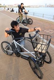ひょうご経済＋｜【NEXT】経済｜カワサキの電動三輪車「ノスリス