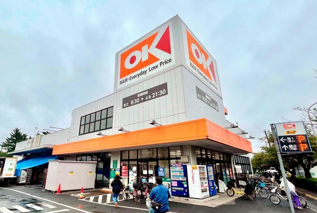 ディスカウントスーパーのオーケー＝３日午前、千葉県浦安市