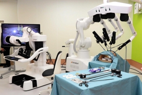 手術支援ロボット「ｈｉｎｏｔｏｒｉ」（ヒノトリ）＝神戸市内（資料写真）
