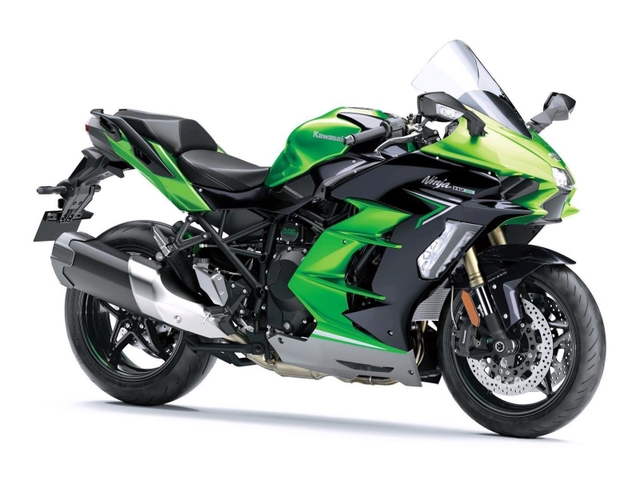 カワサキモータースの人気大型バイク「Ｎｉｎｊａ（ニンジャ）Ｈ２　ＳＸ」の２０２２年モデル（同社提供）