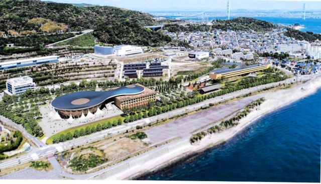 淡路市夢舞台でパソナが計画する開発のイメージ図（淡路市提供）