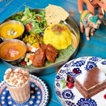 エスニック料理「カンテグランデ」のメニュー（阪急阪神ビルマネジメント提供）