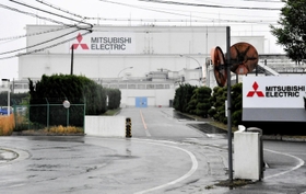 製造する変圧器の検査不正が判明した三菱電機系統変電システム製作所赤穂工場＝赤穂市鷆和（撮影・坂本　勝）