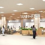 新設するフードコートのイメージ（ダイエー提供）